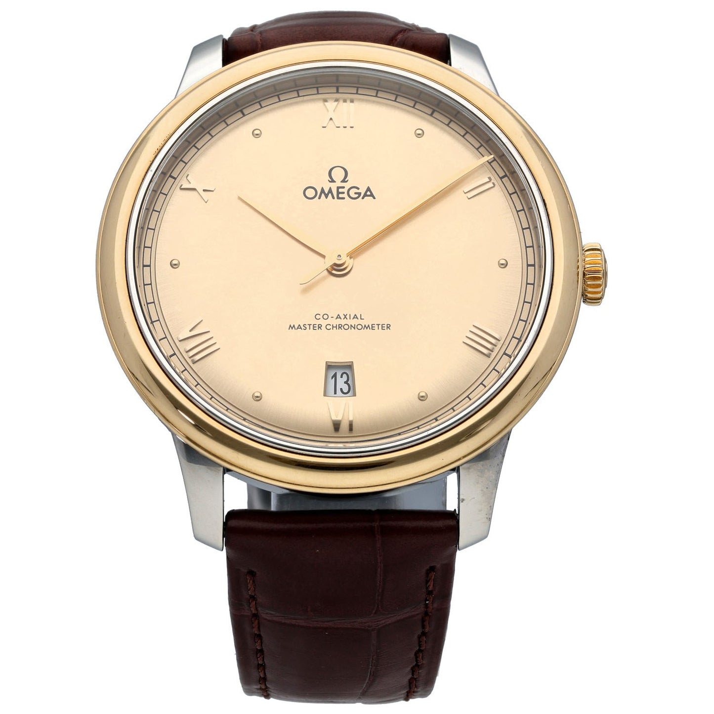 Omega De Ville Prestige 434.23.40.20.08.001 40mm Bi-Colour Watch (Ex-Display)