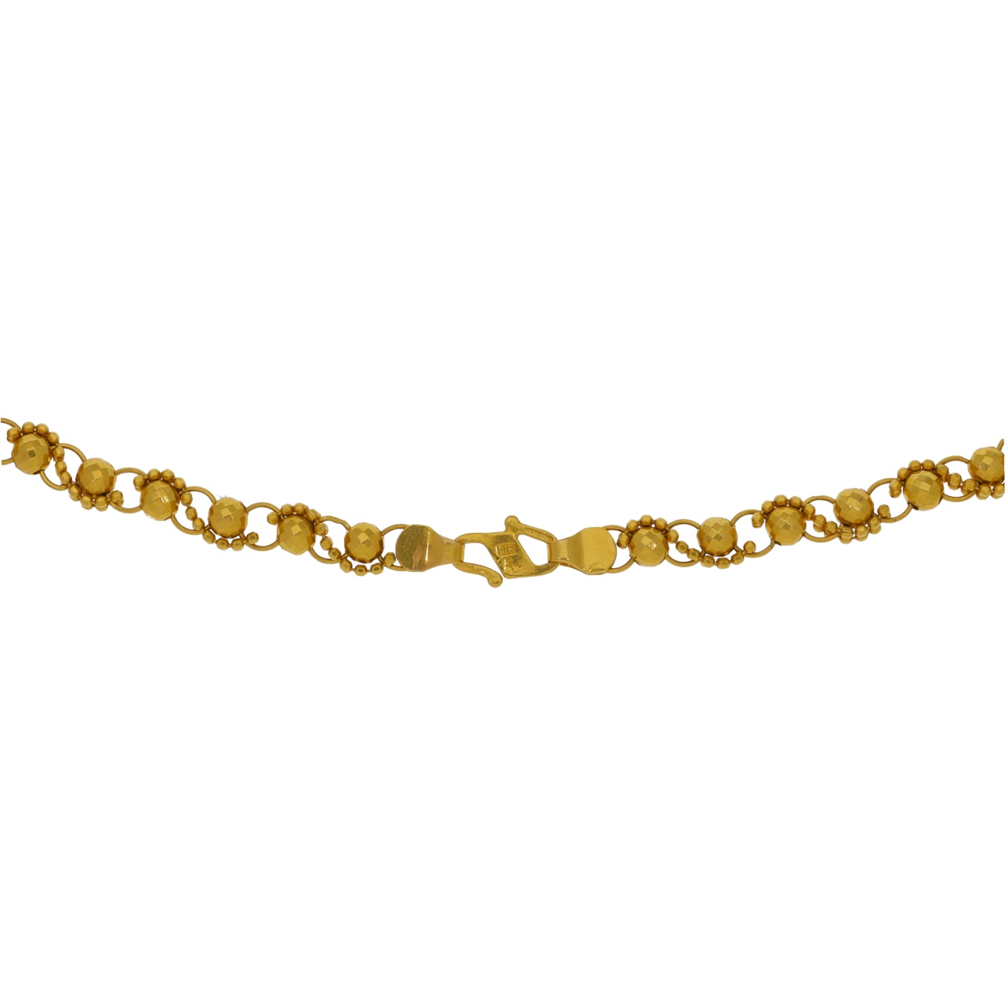 22ct Gold Fancy Necklace 18"