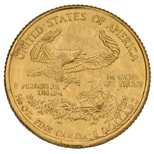 22ct Gold USA Eagle 1/10 OZ Coin 2004