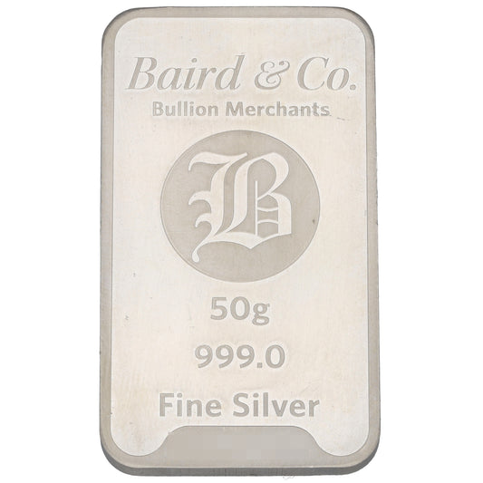 Fine Silver 50g Bar