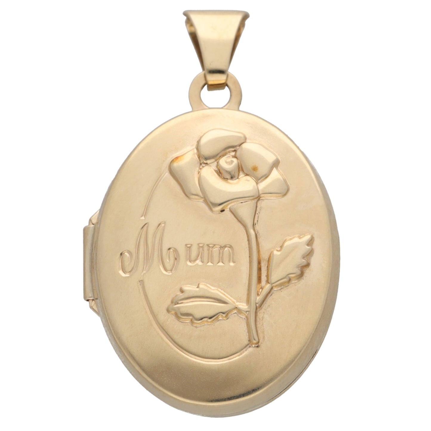 9ct Gold Mum Locket Pendant