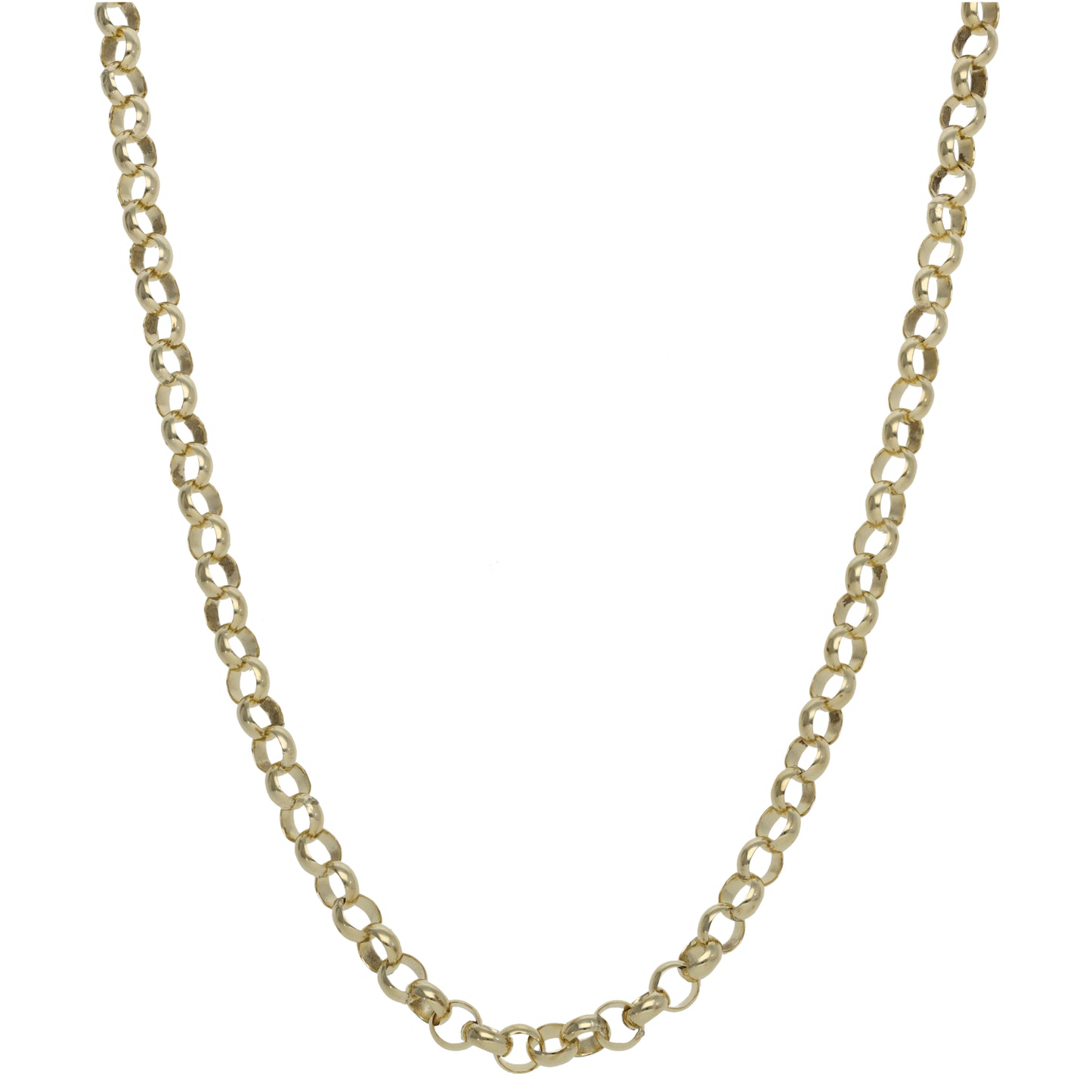 9ct Gold Belcher Chain 28"