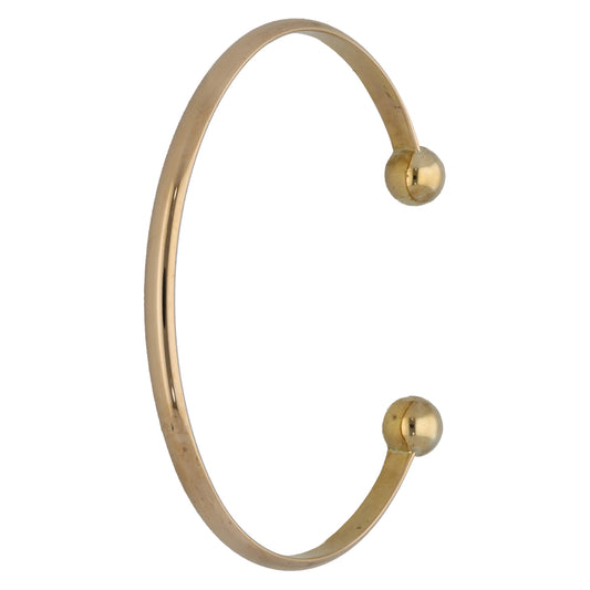 9ct Gold Torque Bangle