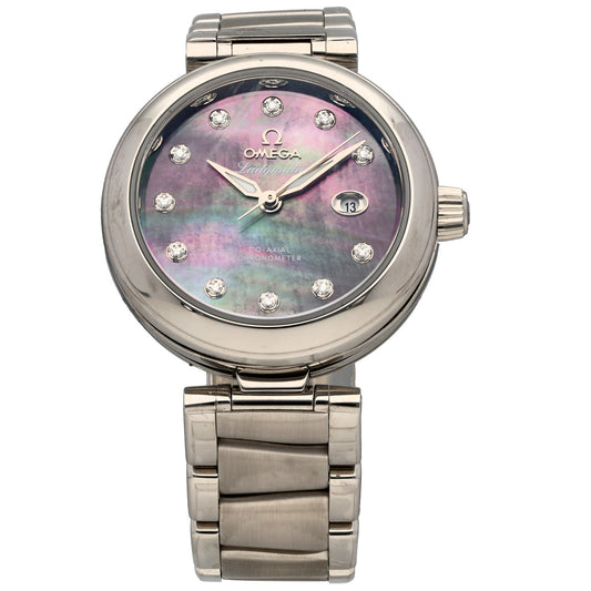 Omega De Ville Ladymatic 425.30.34.20.57.004 34mm Stainless Steel Watch