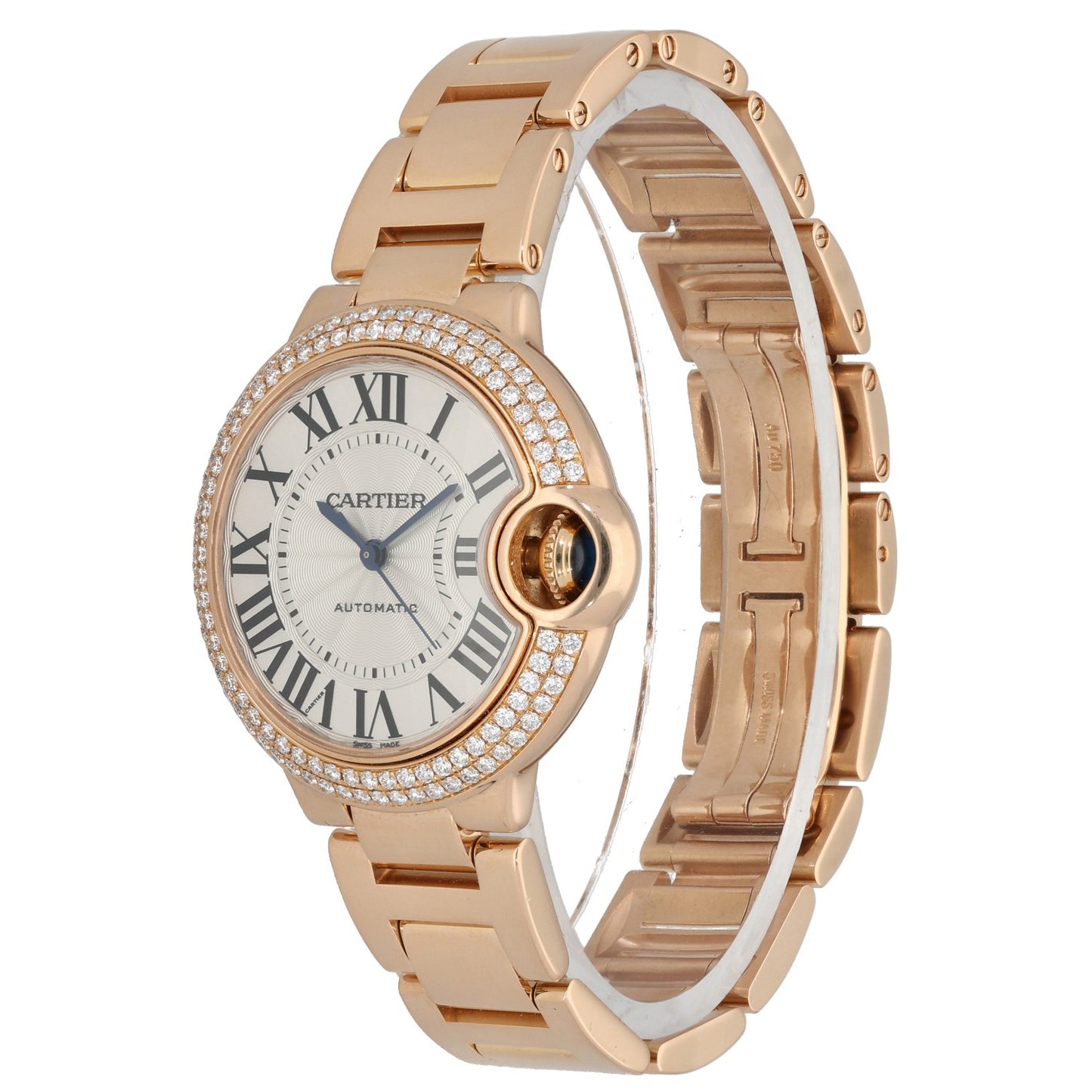 Cartier Ballon Bleu De Cartier WE902064 33mm Rose Gold Watch
