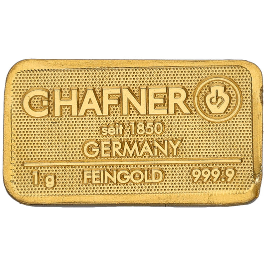 24ct 1g Gold Bar