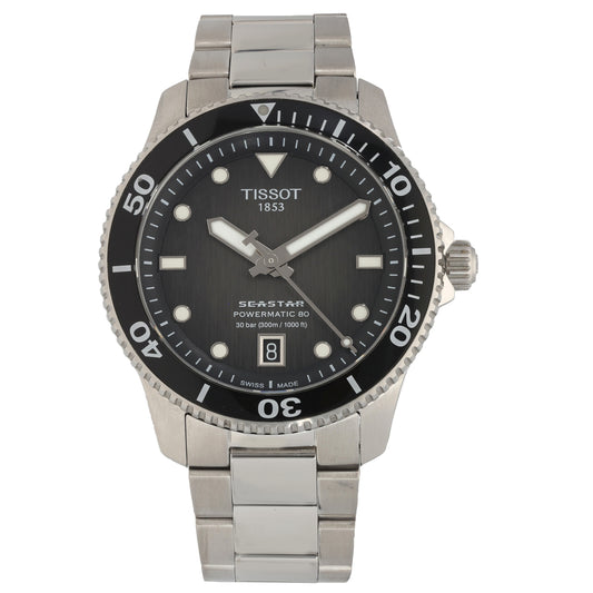 Tissot Seastar T120807 A 40mm Stainless Steel Watch