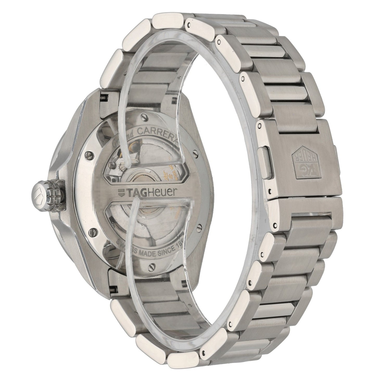 Tag Heuer Grand Carrera WAV511A, black dial, 40mm stainless steel case