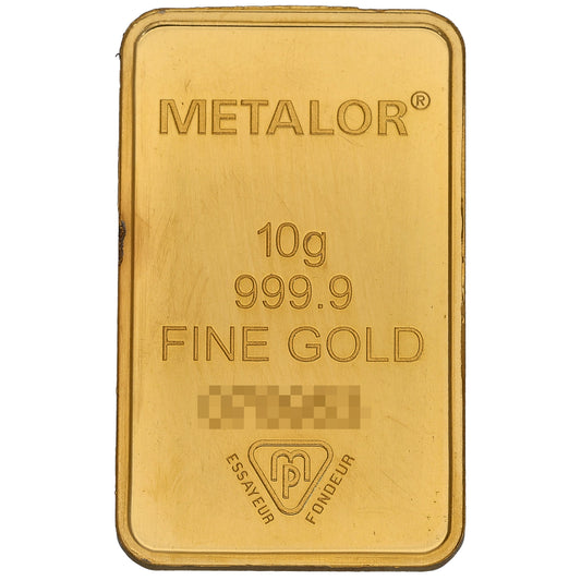 24ct 10g Gold Bar