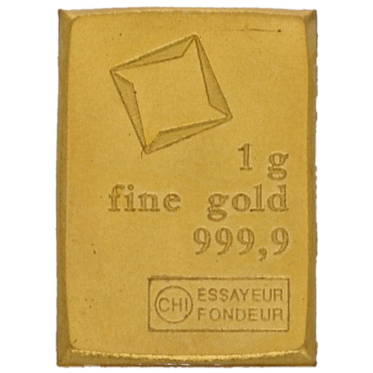 24ct 1g Gold Bar