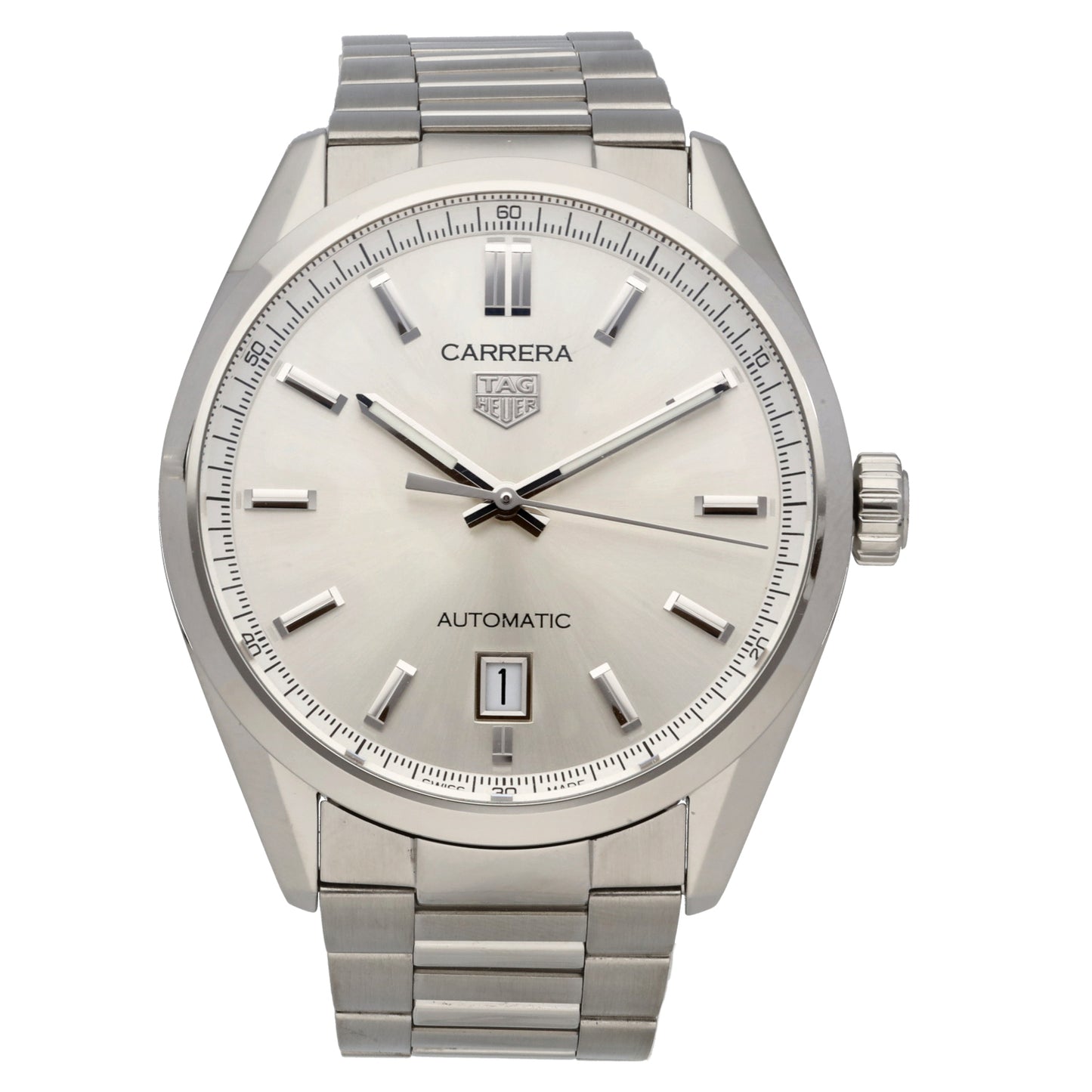 Tag Heuer Carrera WBN2111 39mm Stainless Steel Watch