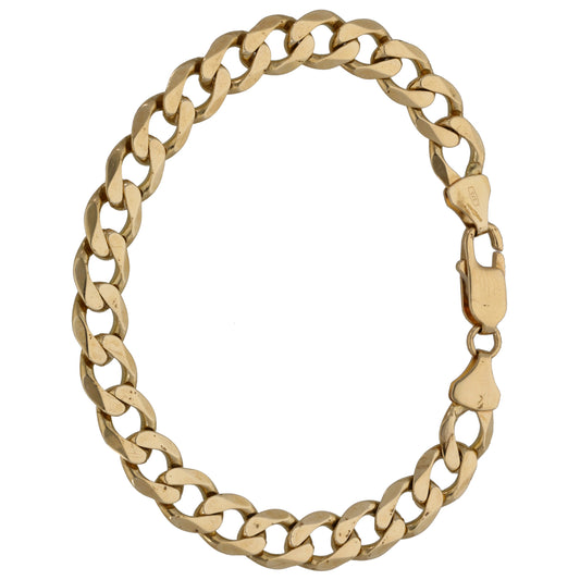 9ct Gold Curb Bracelet