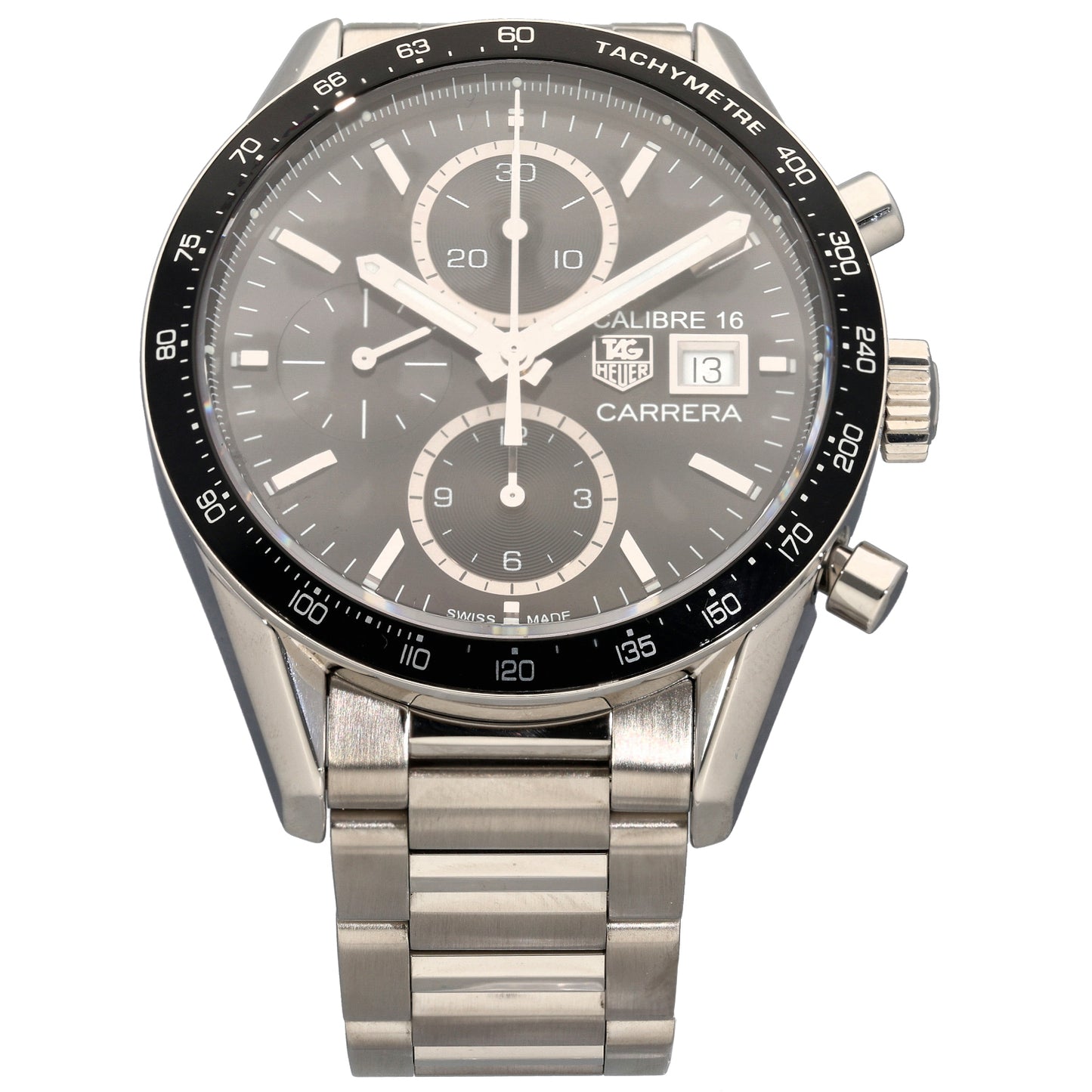 Tag Heuer Carrera CV201AJ-0 41mm Stainless Steel Watch