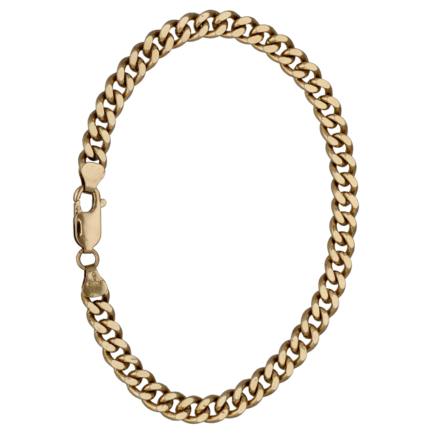 9ct Gold Curb Bracelet