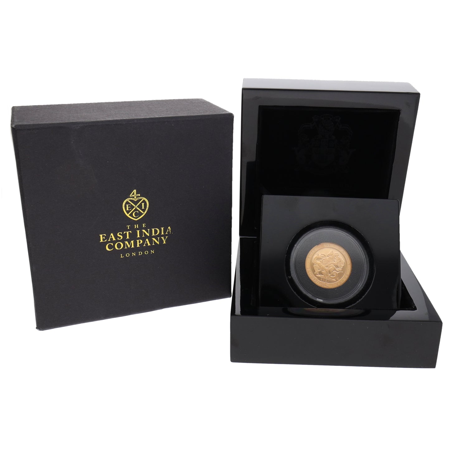 22ct Gold The East India Company Full Sovereign Coin 2021