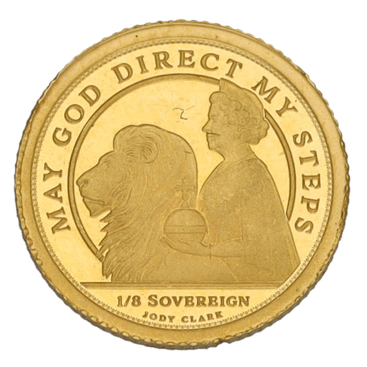 22ct Gold Queen Elizabeth II Eighth Sovereign Coin 2021