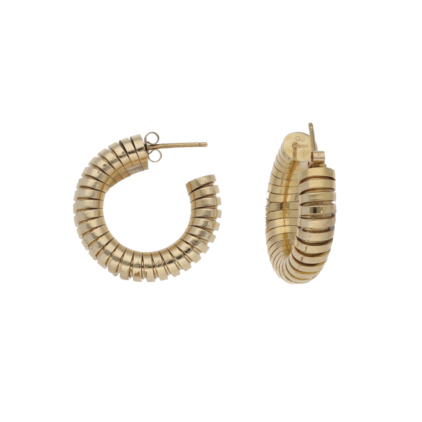 9ct Gold Hoop Earrings