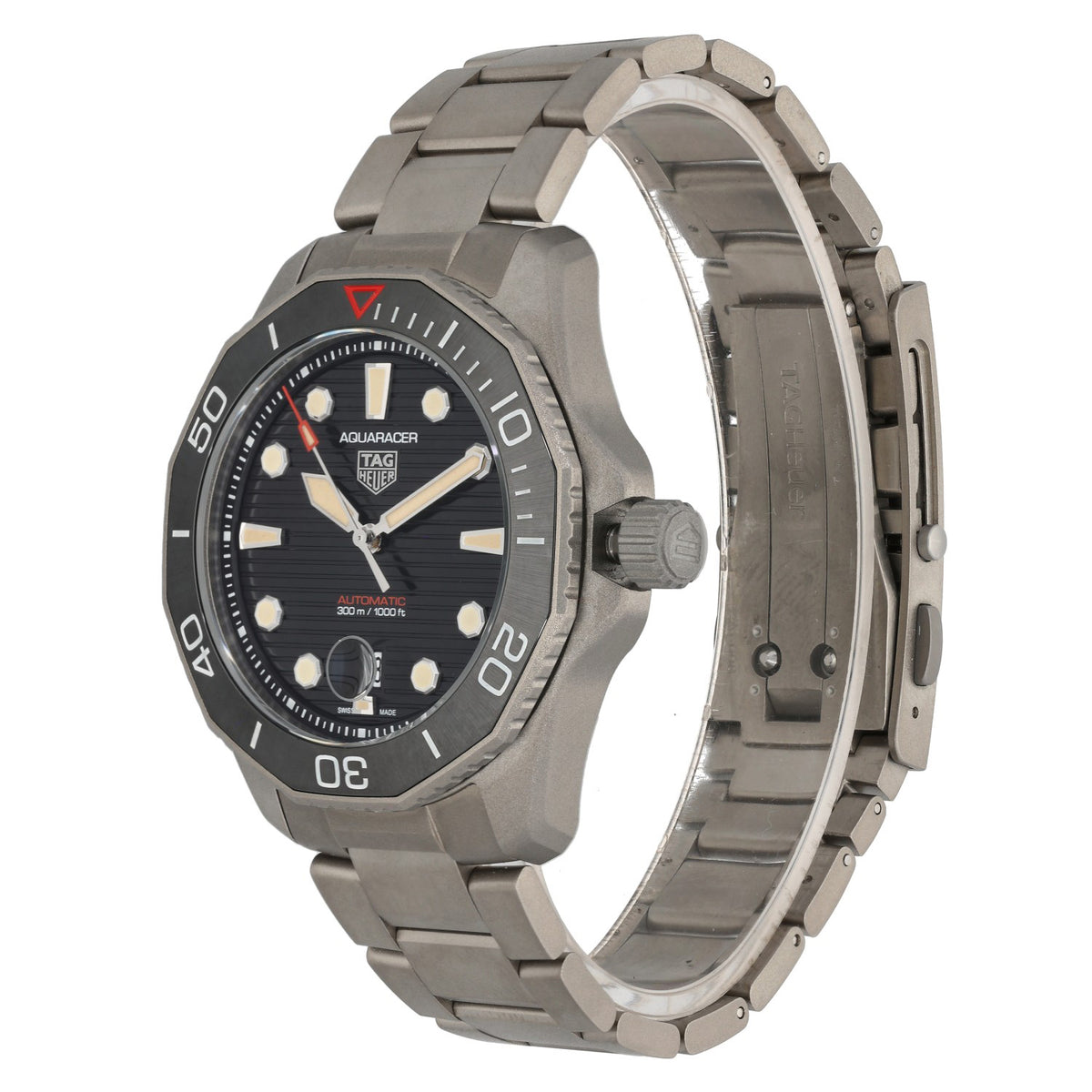 Tag Heuer Aquaracer WBP208D 43mm Titanium Watch