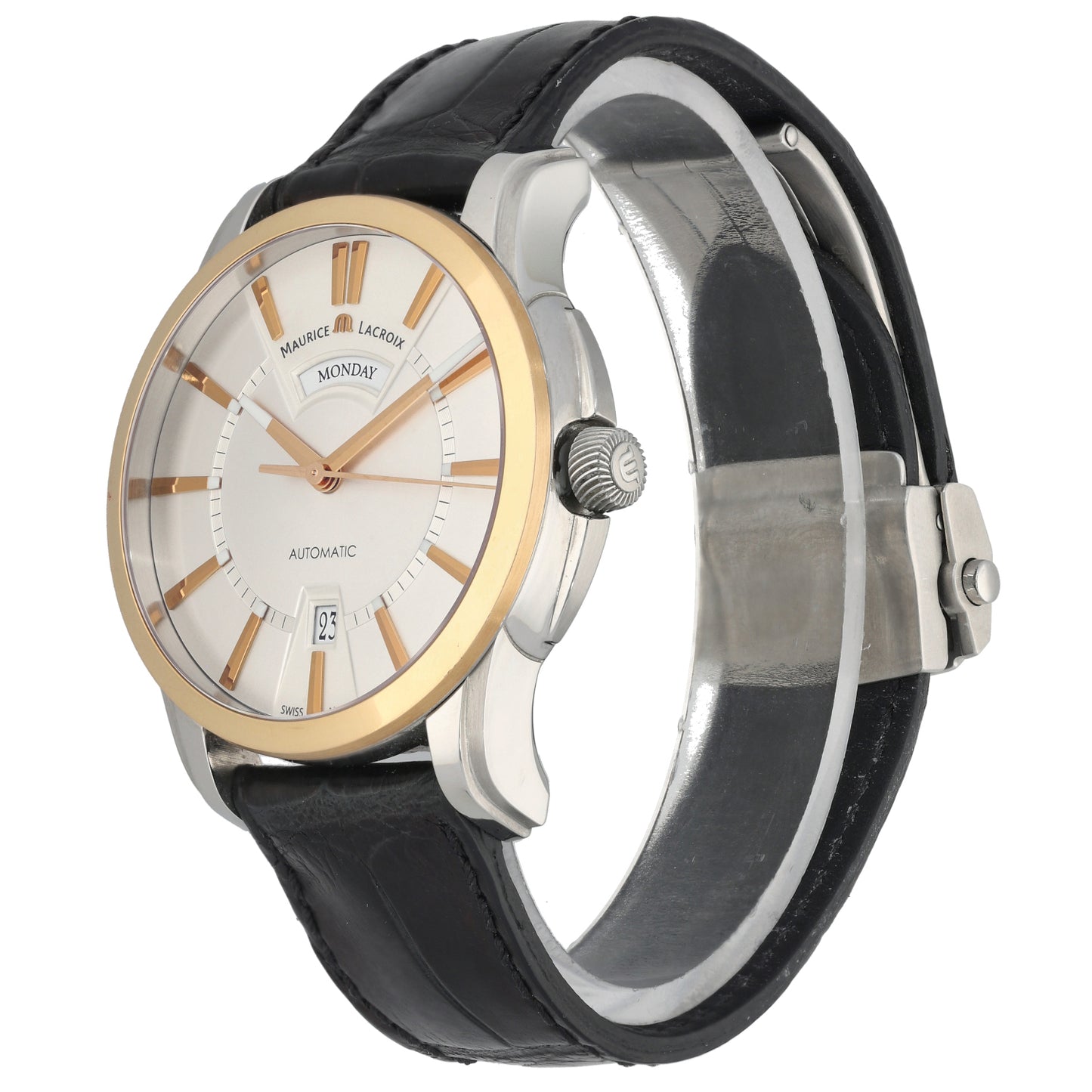 Maurice Lacroix Pontos PT6158 41mm Gold Watch
