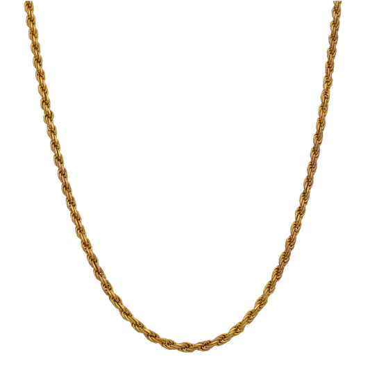 9ct Gold Rope Chain 22"