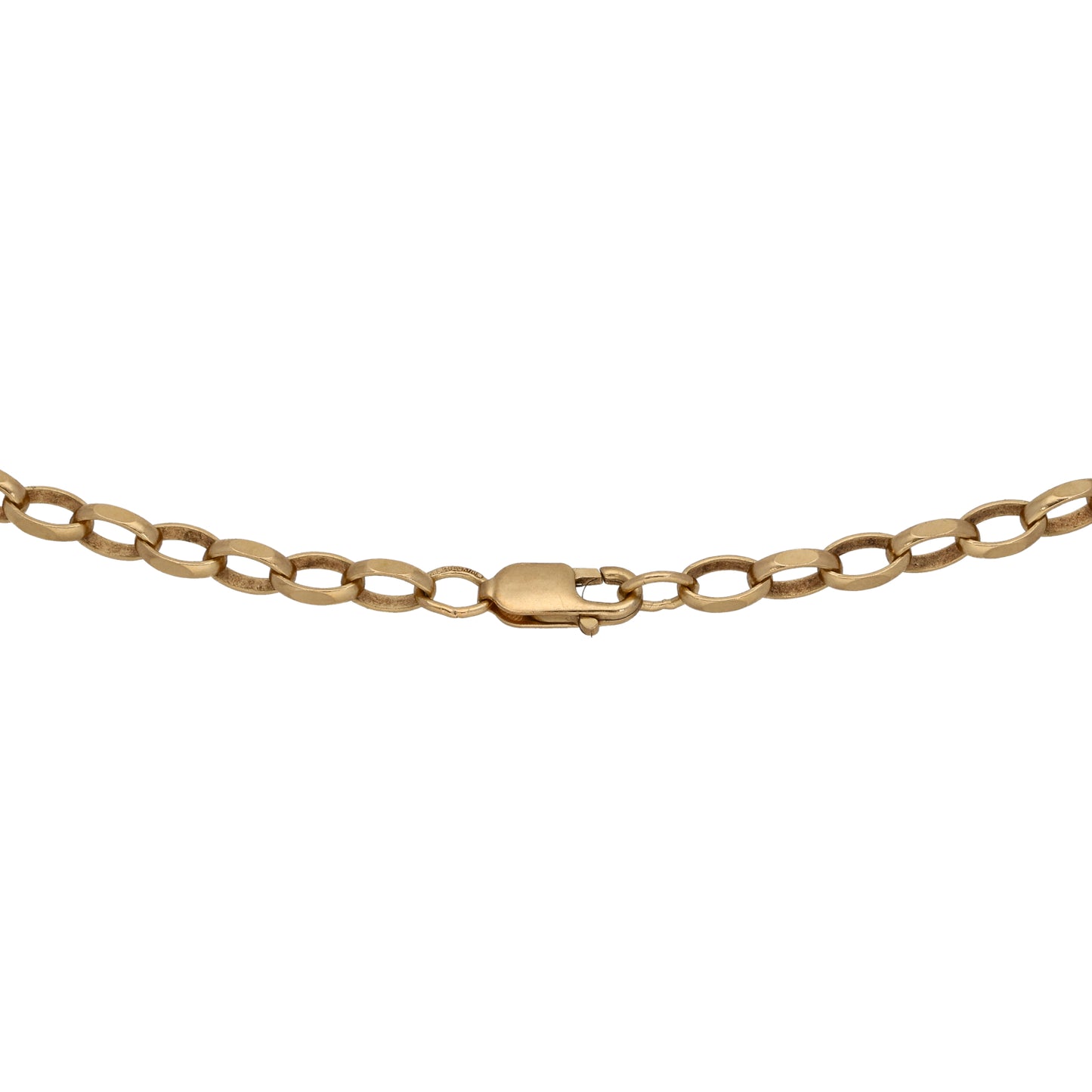 9ct Gold Belcher Chain 24"