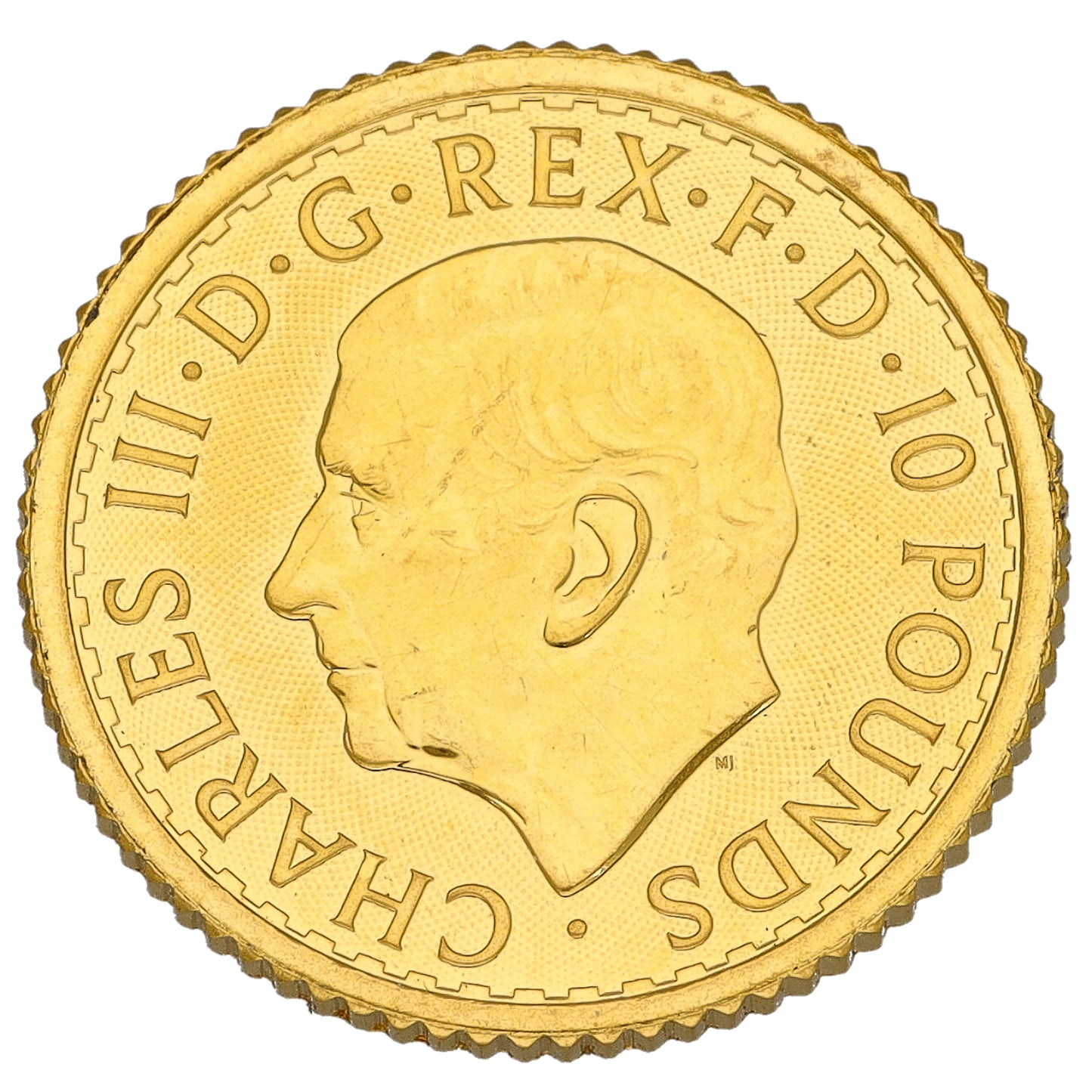 24ct Gold King Charles III 1/10 OZ Britannia Coin 2024