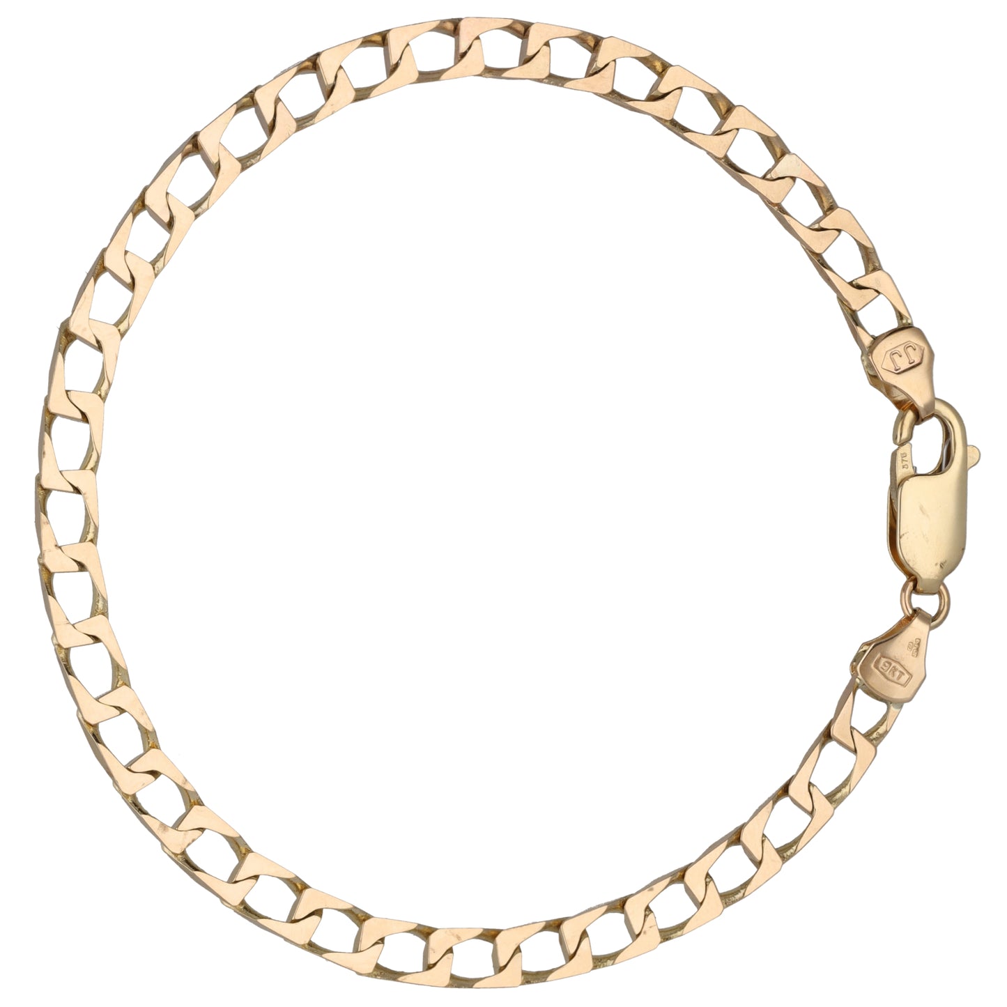 9ct Gold Curb Bracelet