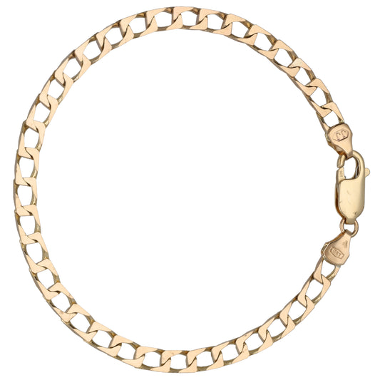 9ct Gold Curb Bracelet