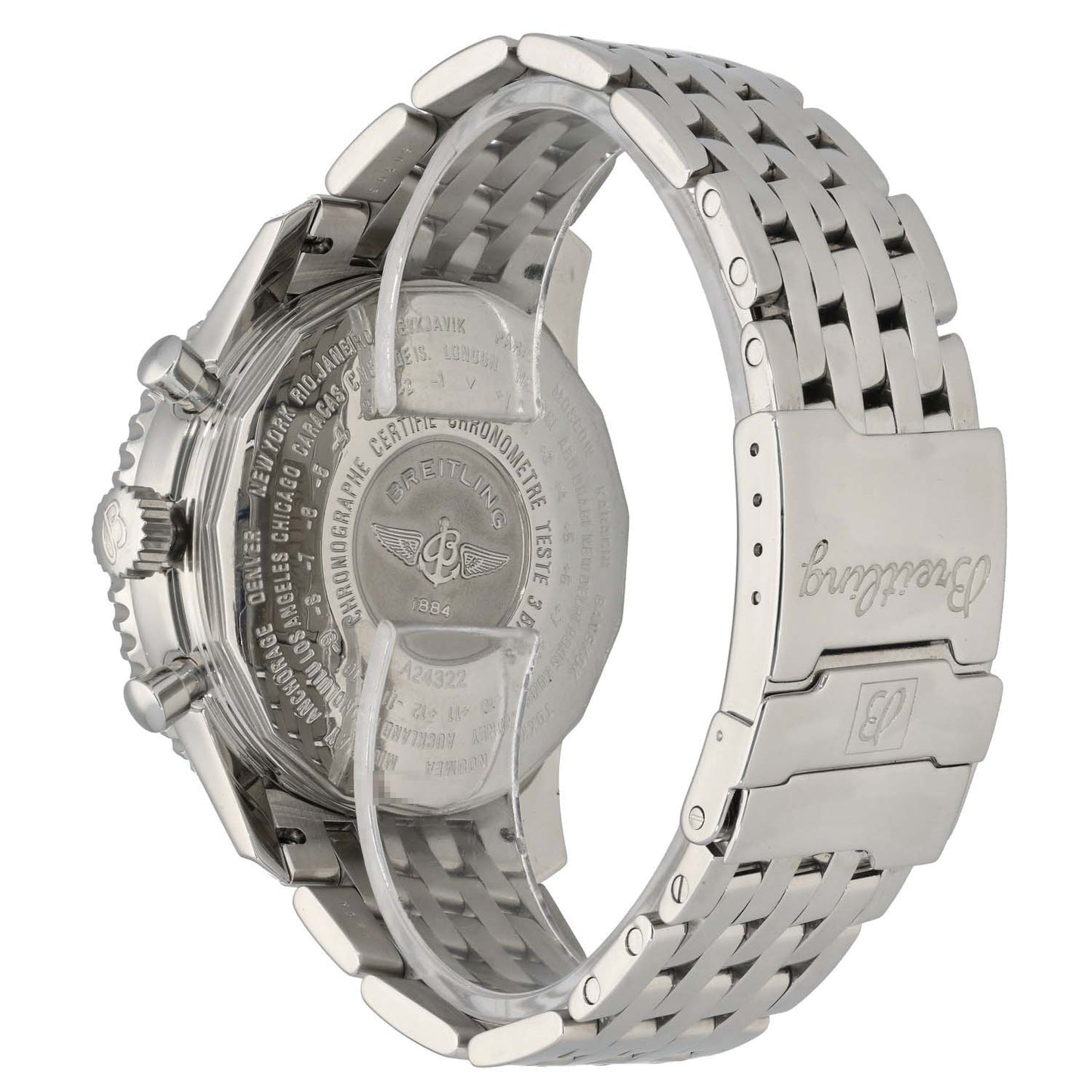 Breitling Navitimer A24322 46mm Stainless Steel Watch