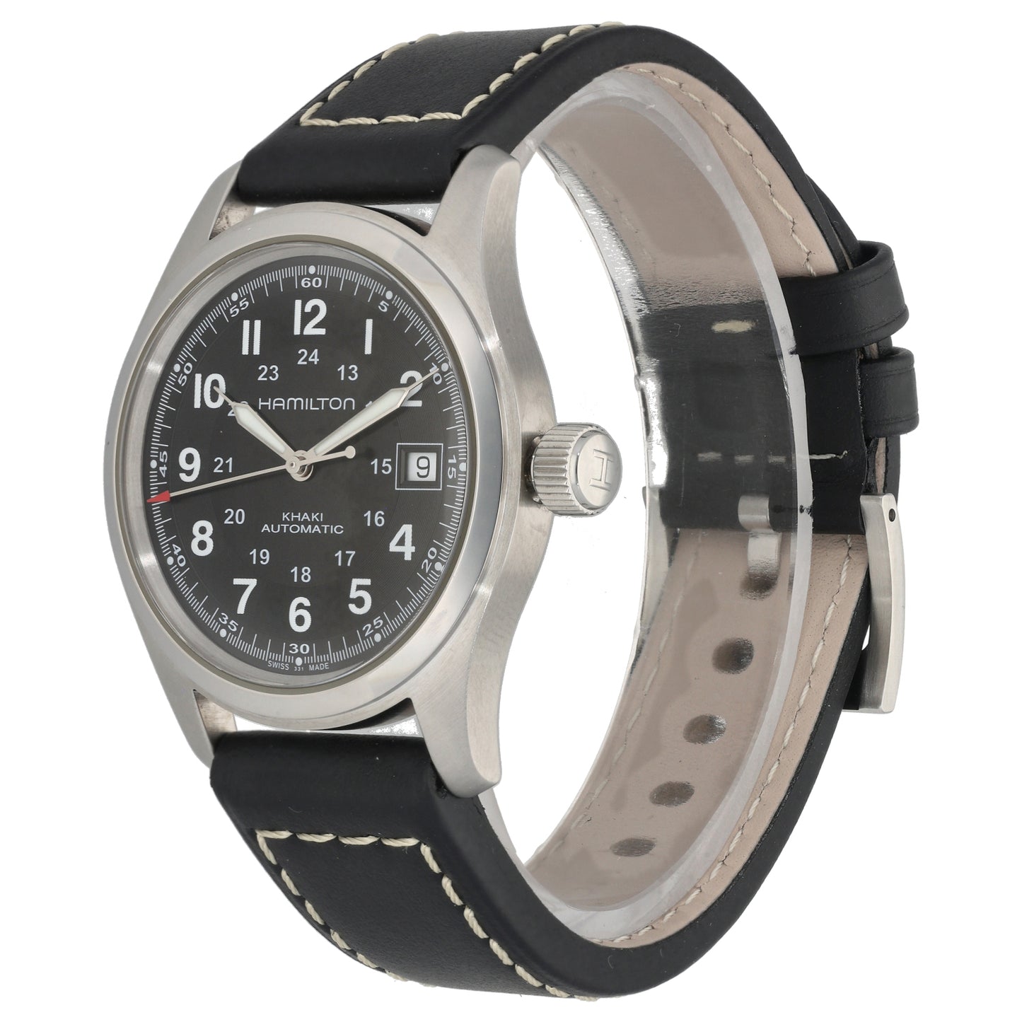 Hamilton Khaki Field H704450 38mm Stainless Steel Watch