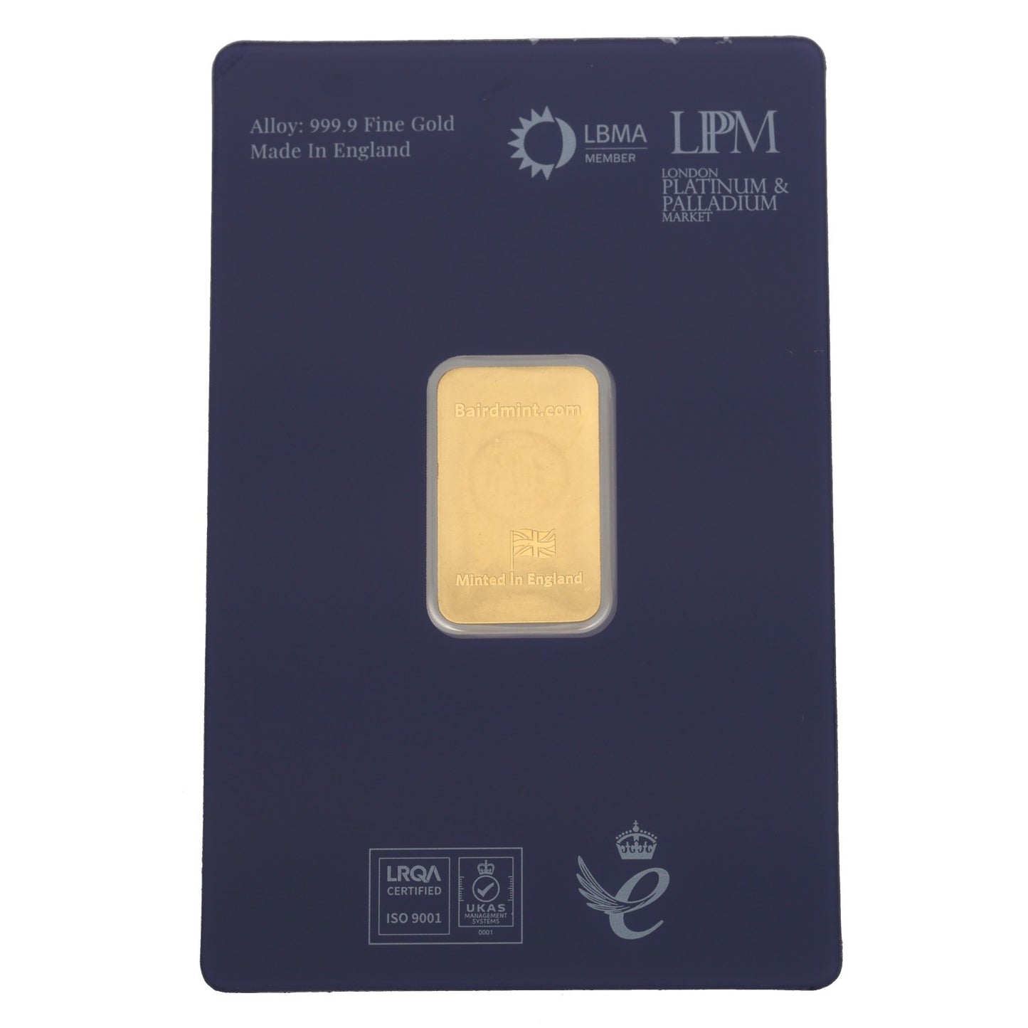 24ct 2.5g Gold Bar