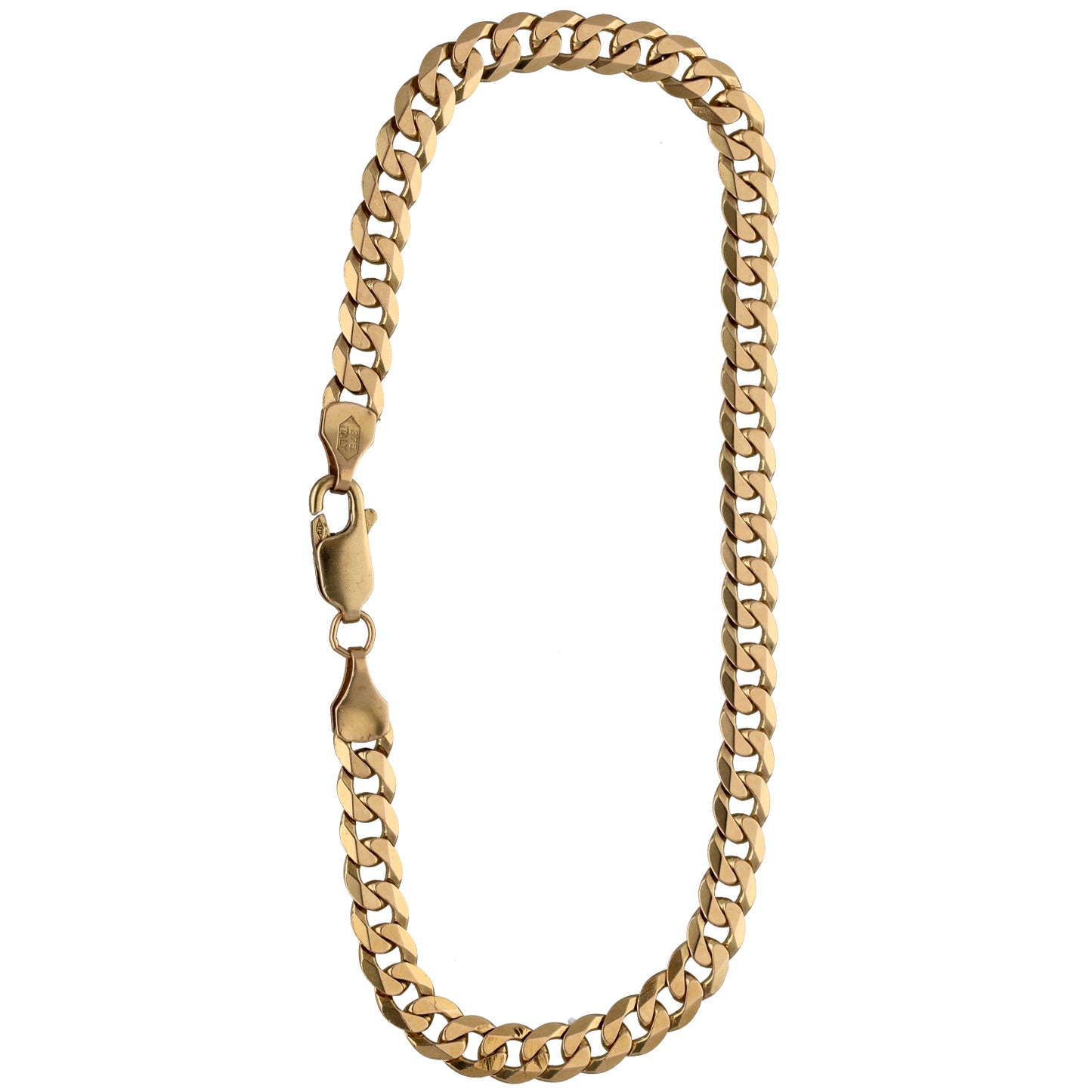9ct Gold Curb Bracelet