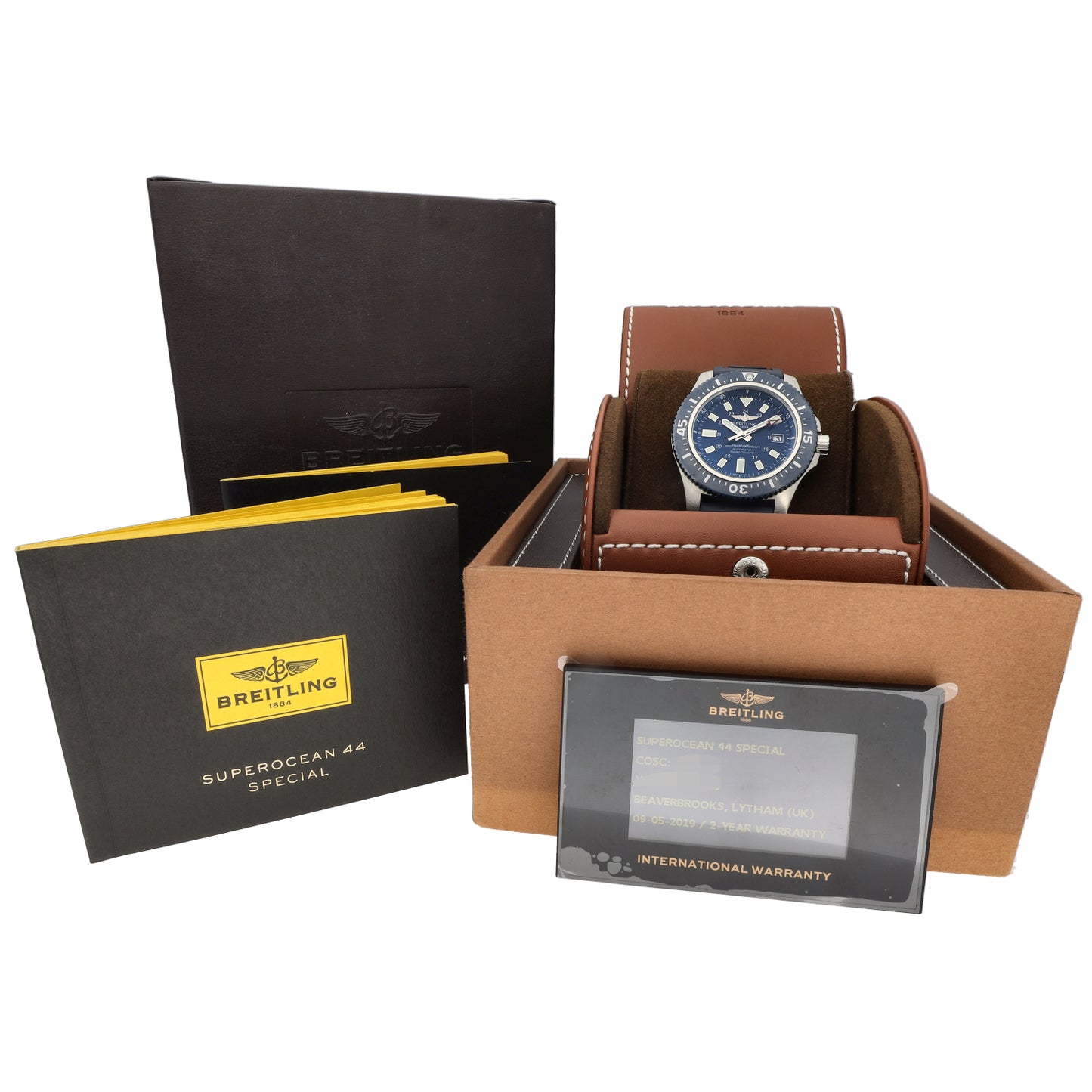 Breitling Superocean Y17393 44mm Stainless Steel Watch