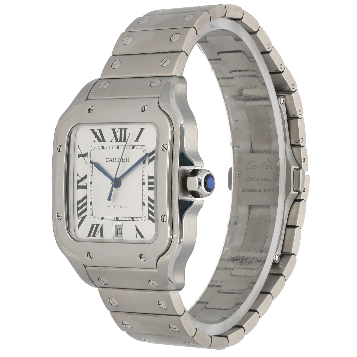 Cartier Santos WSSA0018 40mm Stainless Steel Watch