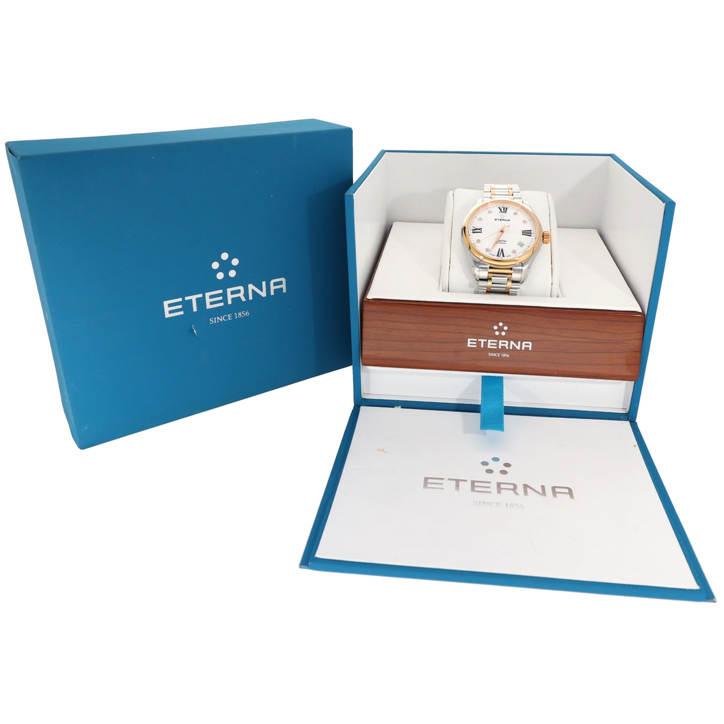 Eterna Kontiki 1260.53 36mm Bi-Colour Watch