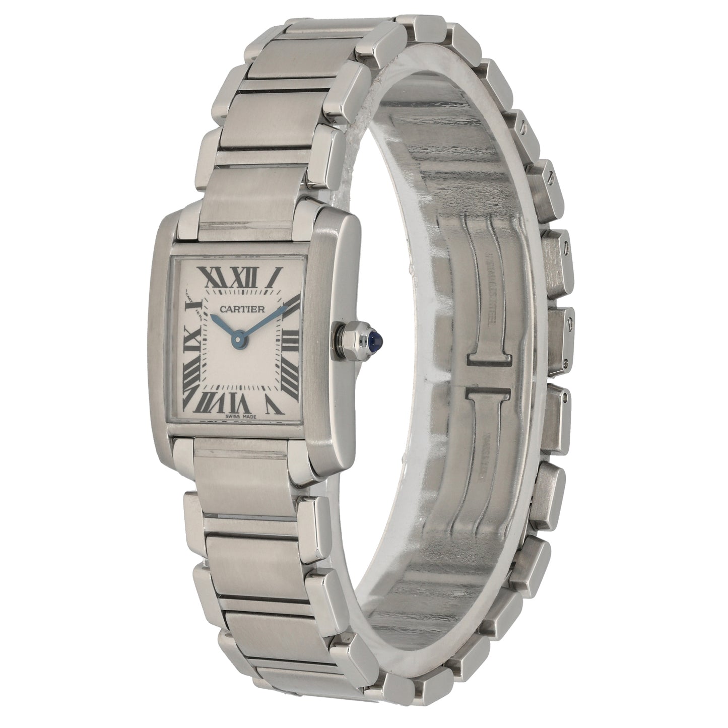 Cartier Tank Francaise W51008Q3 20mm Stainless Steel Watch