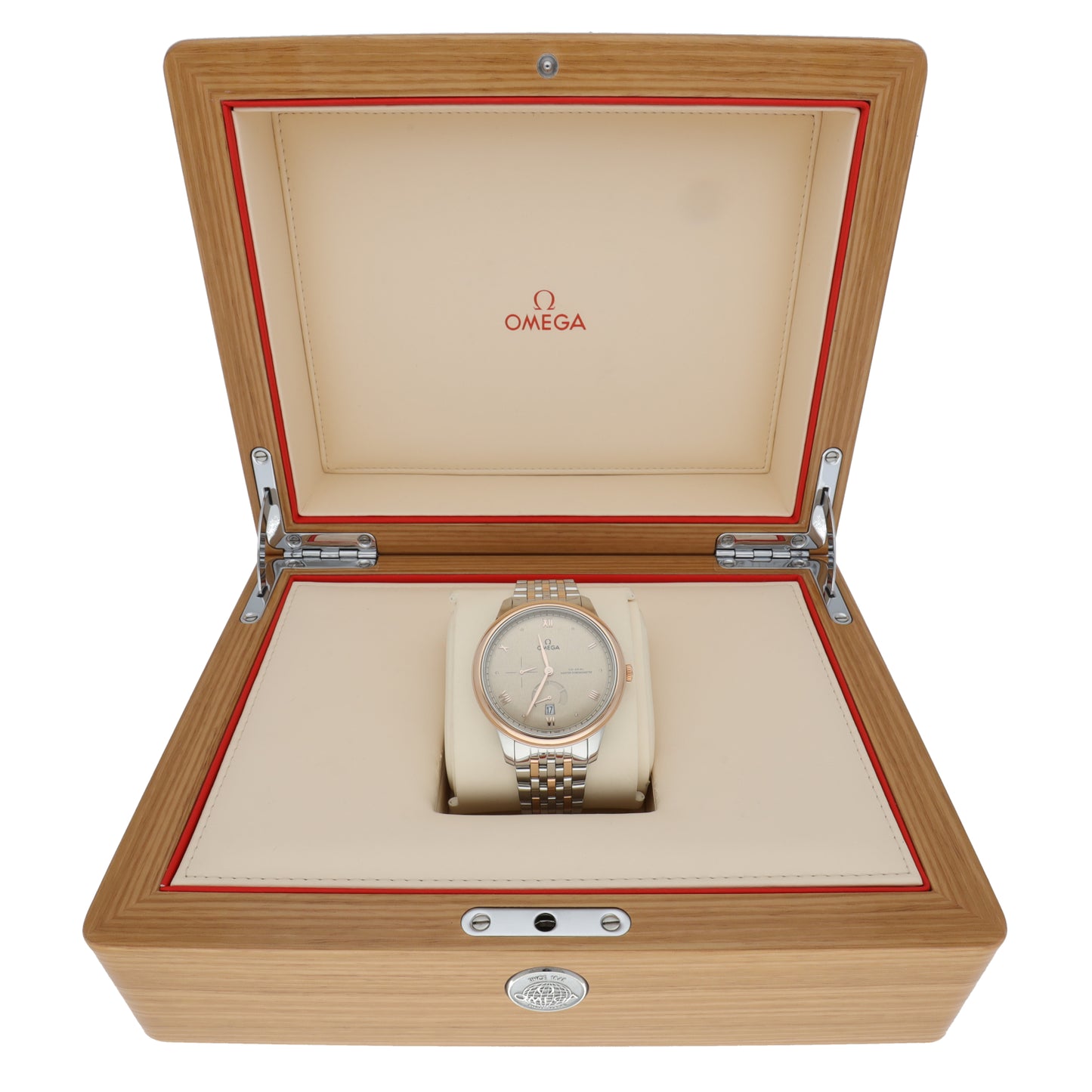 Omega De Ville Prestige 434.20.41.21.09.001 41mm Bi-Colour Watch (Ex-Display)