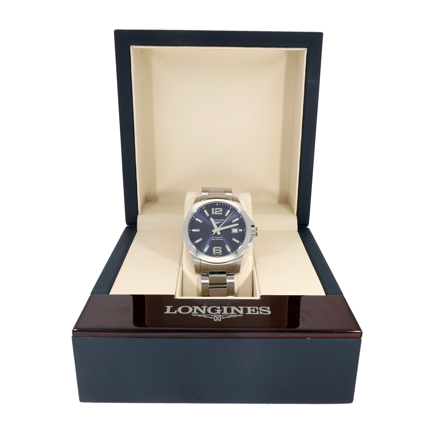 Longines Conquest L3.776.4 39mm Stainless Steel Watch