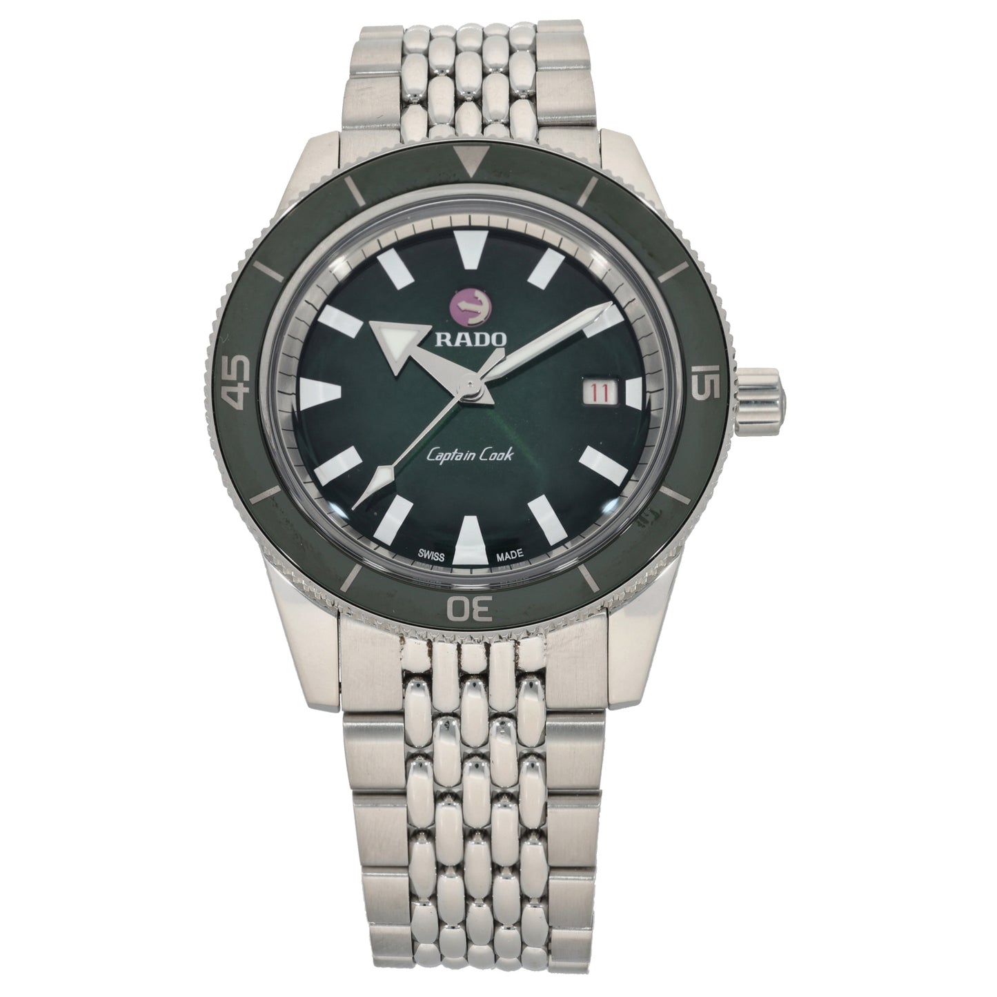 Rado Captain Cook 763.0505.3 42mm Stainless Steel Watch