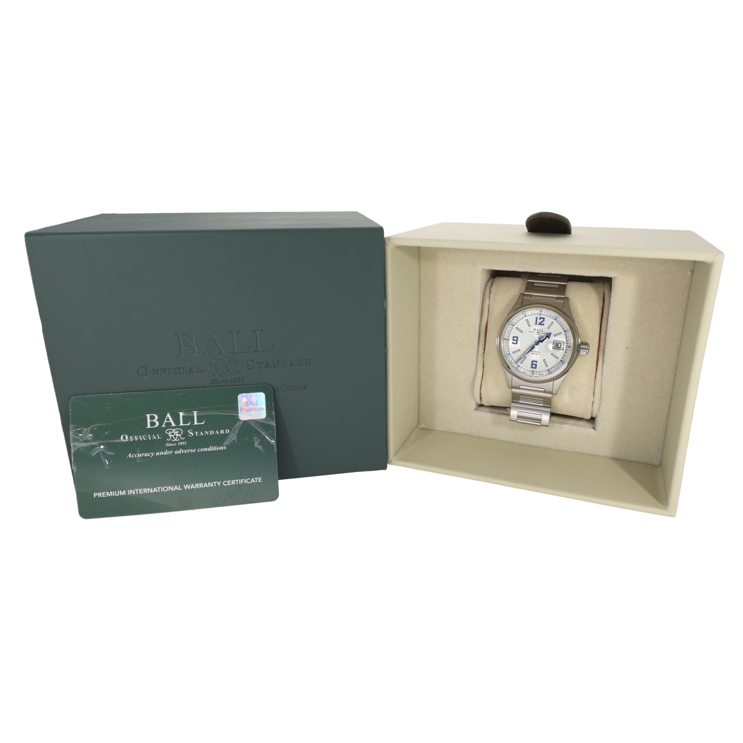 Ball Fireman Racer NM2088C 40mm Stainless Steel Watch