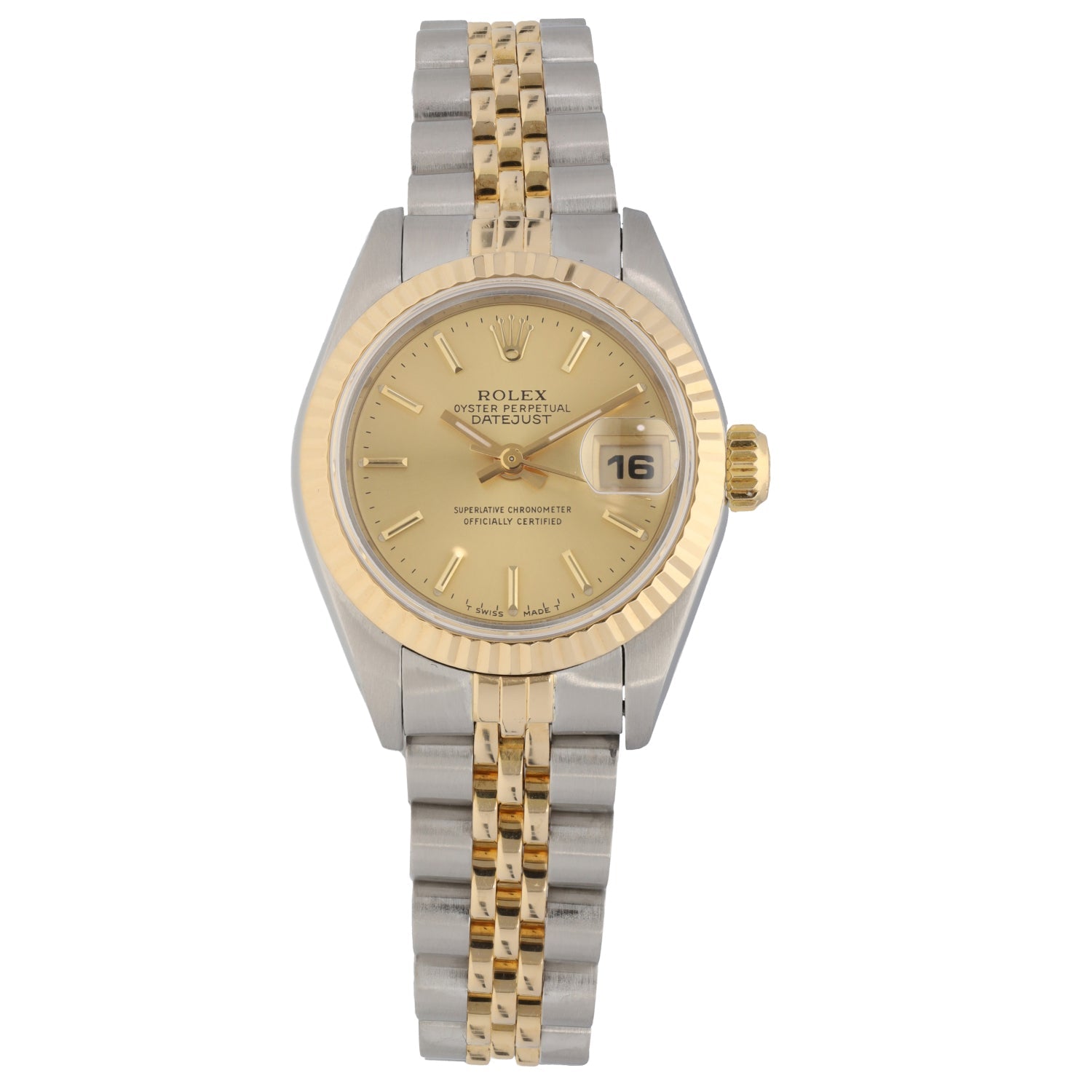 Rolex Lady Datejust 69173 26mm Bi-Colour Watch – H&T