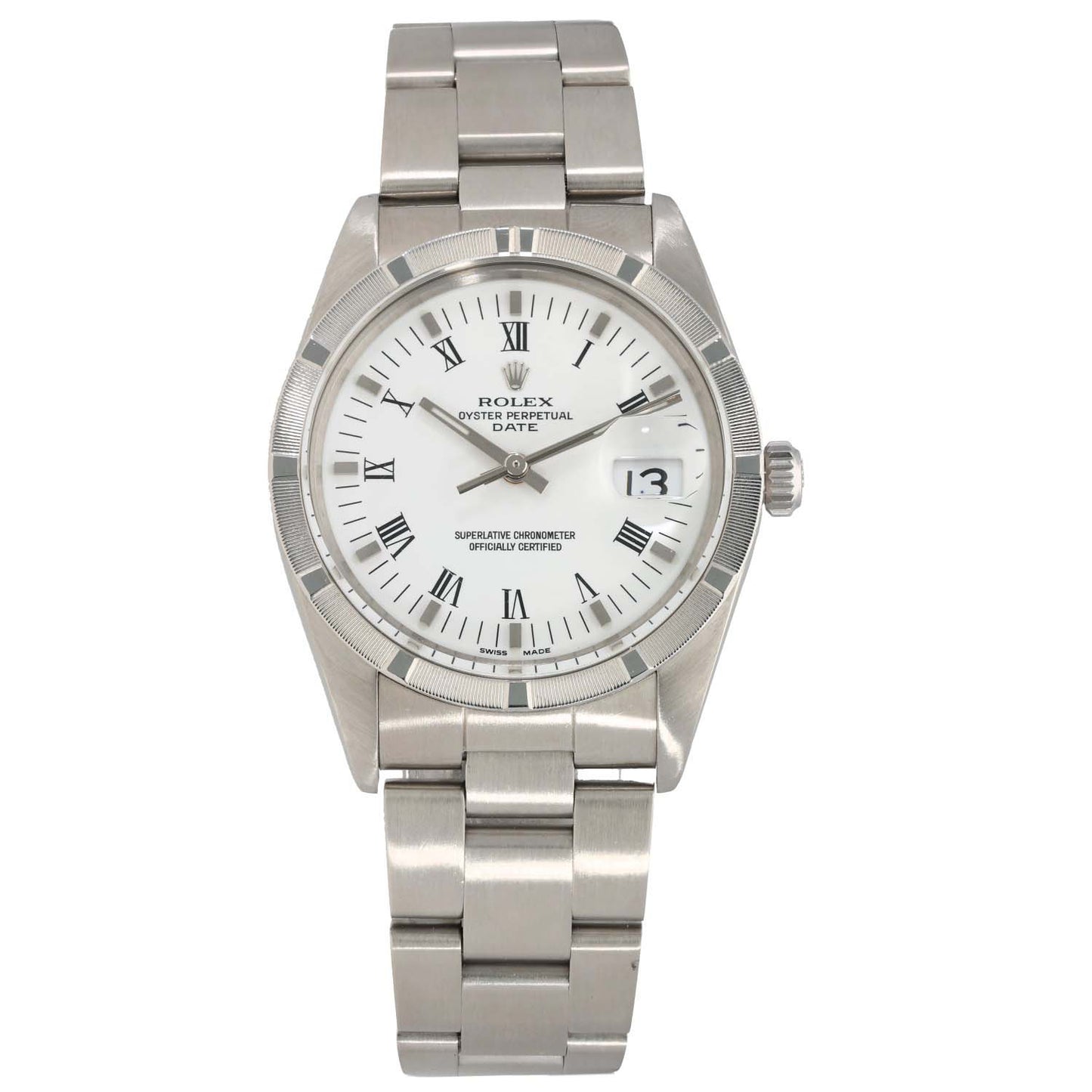 Rolex Oyster Perpetual 15010 34mm Stainless Steel Watch
