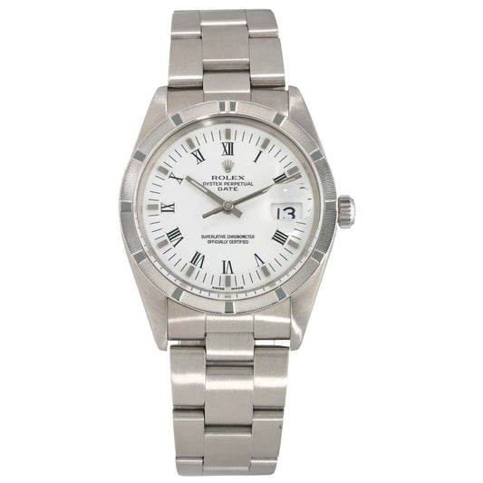 Rolex Oyster Perpetual 15010 34mm Stainless Steel Watch