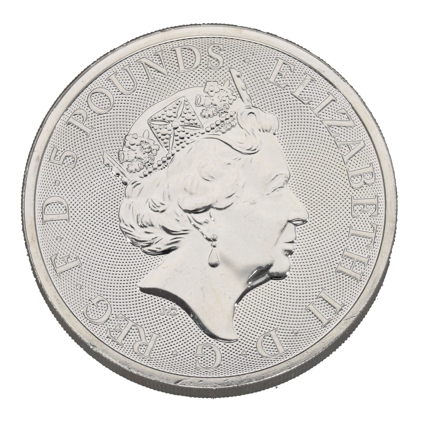 Fine Silver Bull Of Clarence 2 OZ Coin 2018