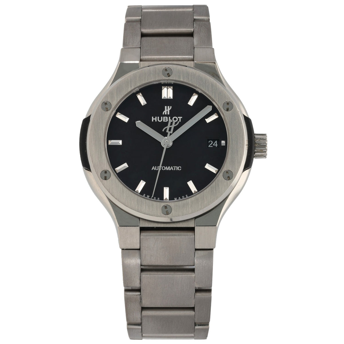 Hublot Classic Fusion 568.NX.1170.NX 38mm Titanium Watch