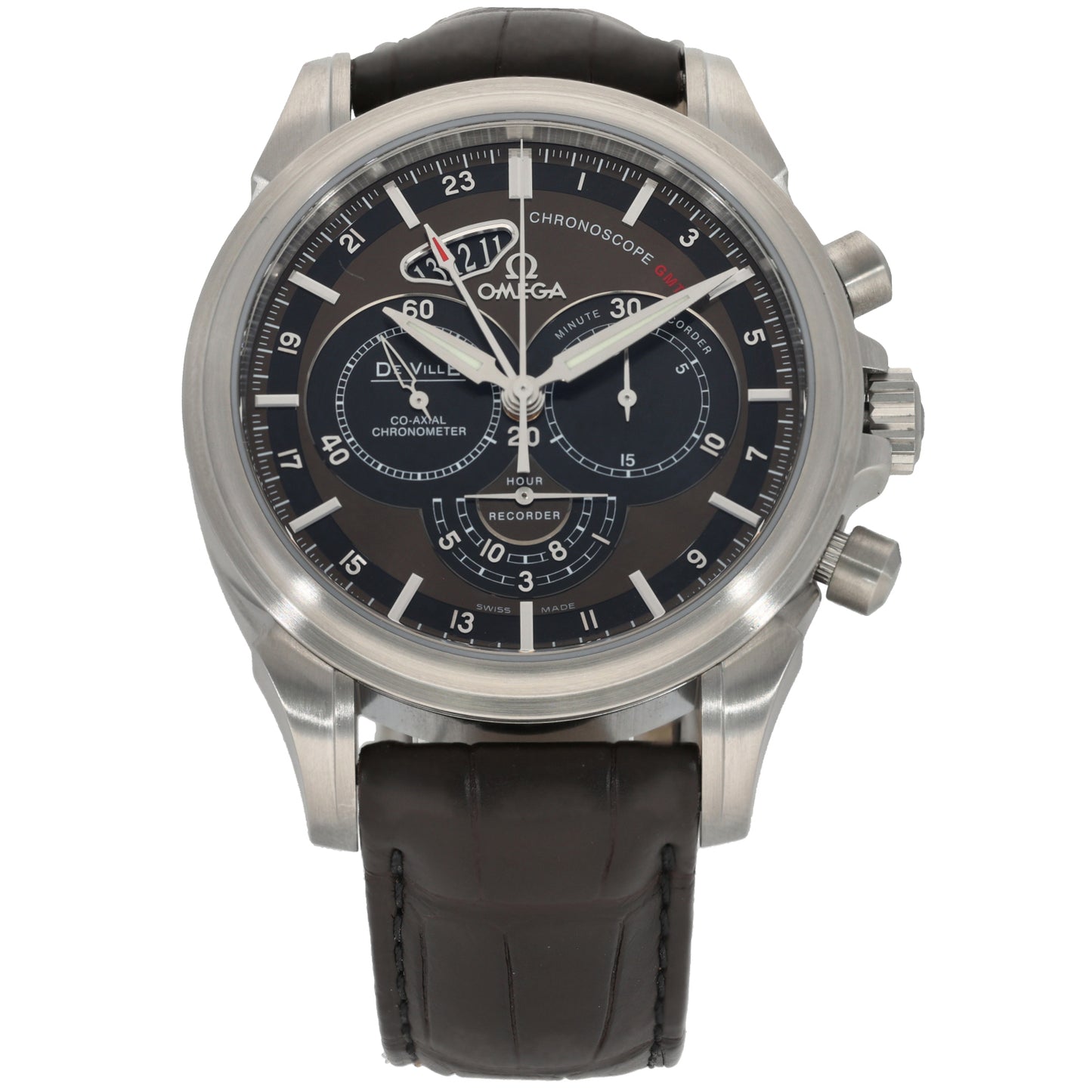 Omega De Ville Chronoscope 422.13.44.52.13.001 44mm Stainless Steel Watch