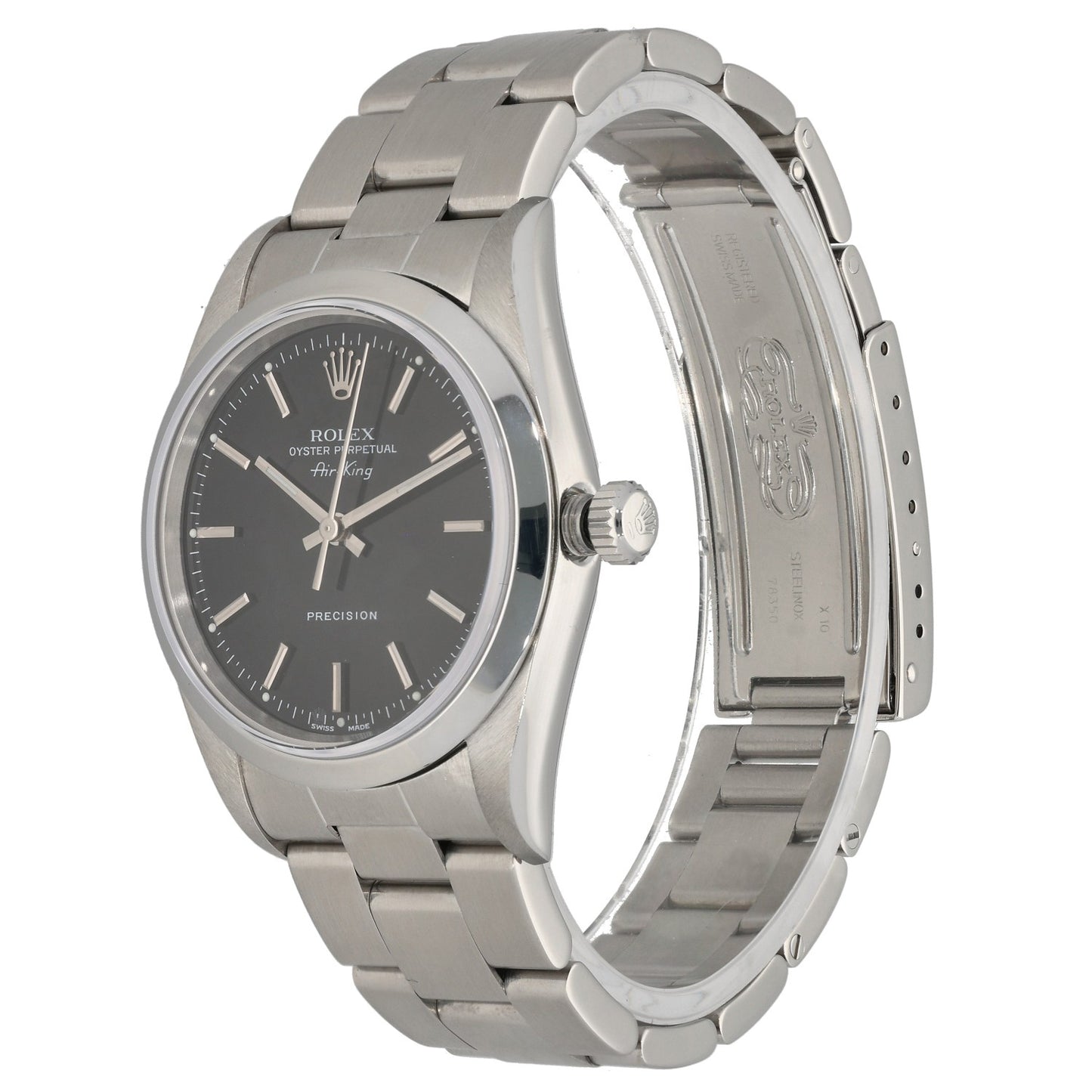 Rolex Air King 14000 34mm Stainless Steel Watch