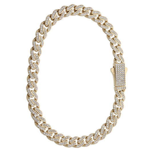 9ct Gold Ladies Curb Bracelet