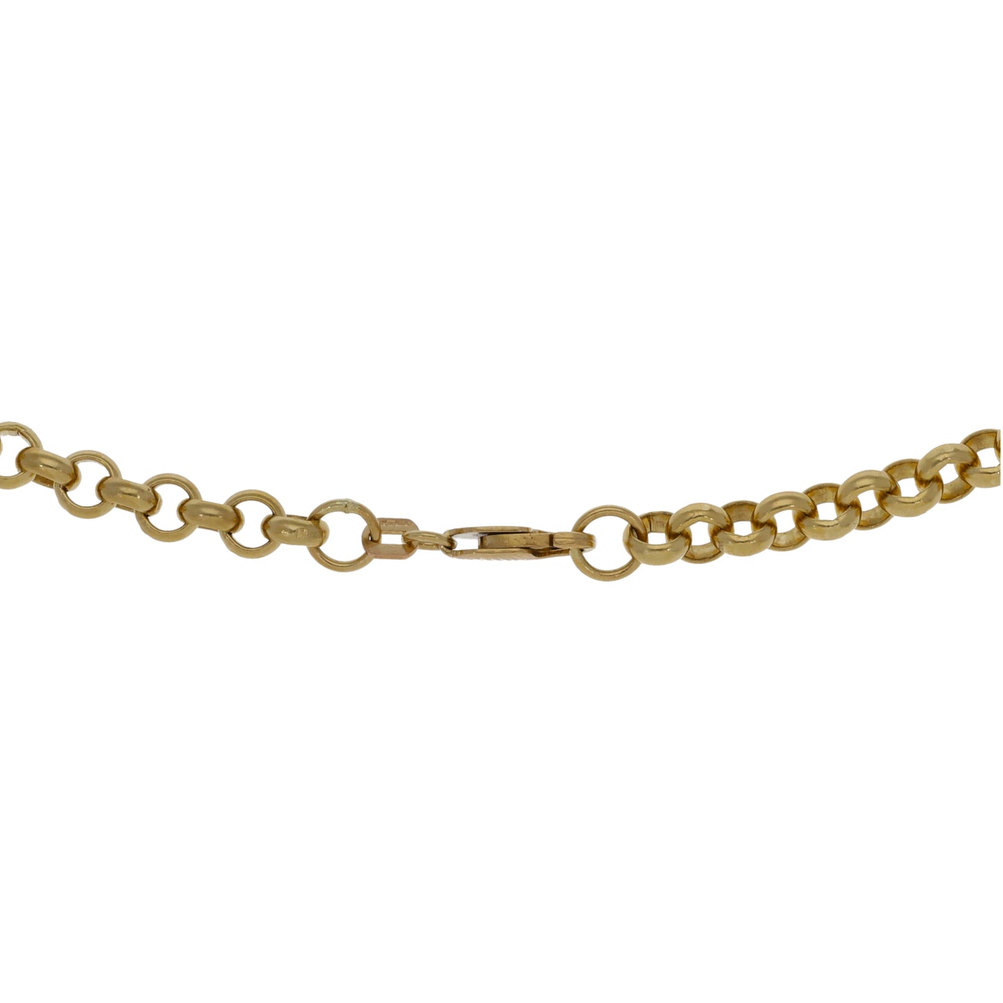 9ct Gold Belcher Chain 18"