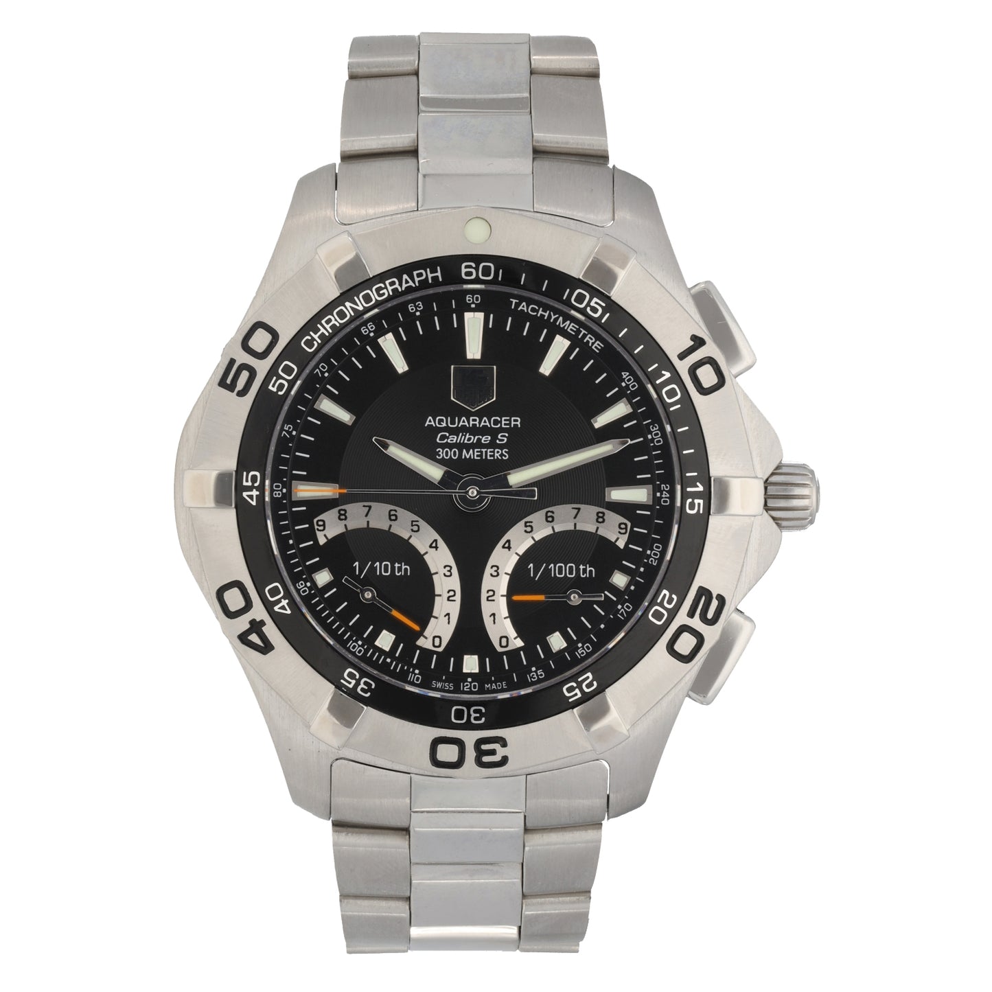 Tag Heuer Aquaracer CAF7010 43mm Stainless Steel Watch